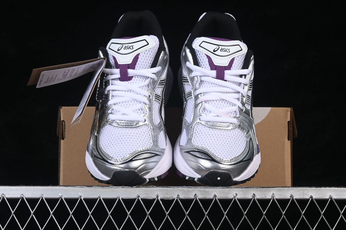 Kayano 14 Grey and Purple