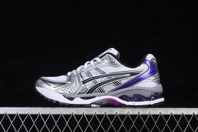 Kayano 14 Grey and Purple